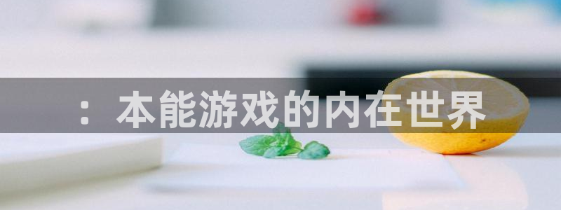 沐鸣2平台官方网站：：本能游戏的内在世界